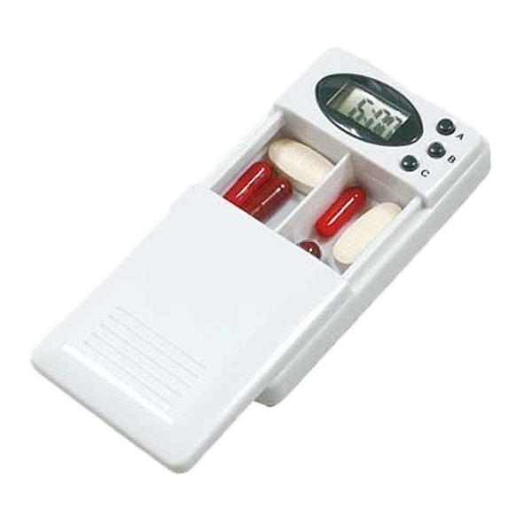 Контейнер для таблеток HP с электронным таймером HA-4142 2 секции