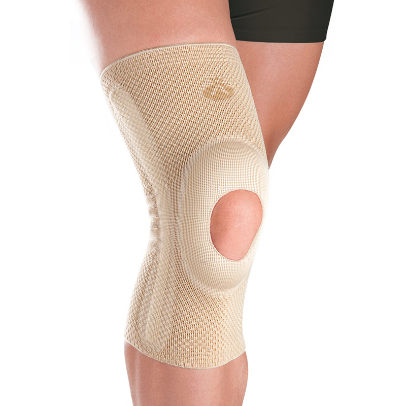 Бандаж на коленный сустав Orliman с силиконовой подушечкой 8105