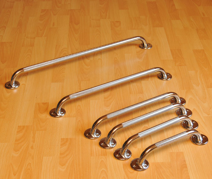 Поручень алюминиевый настенный арт.LK4017