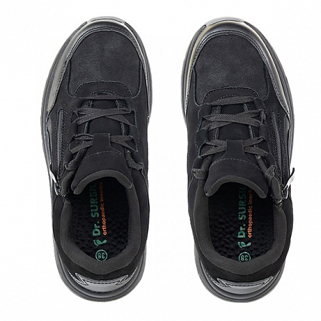 Кроссовки ортопедические Heel Comfort женские DSHC-242204 черные. Изображение 3 из 4