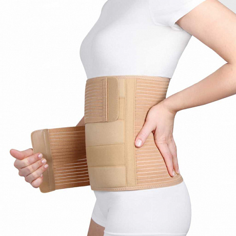 Бандаж послеоперационный Экотен ПО-25Р/2 высота 25 см. Изображение 2 из 3