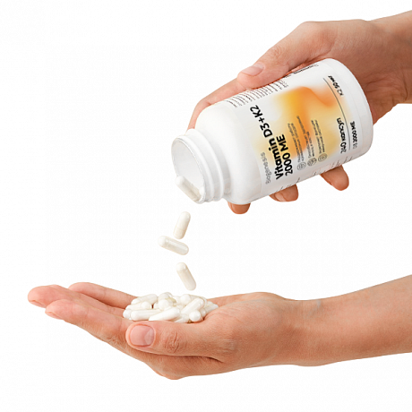 Biogenesis Витамин D3+K2 2000МЕ/50 мкг, капсулы 240 шт. Изображение 4 из 5